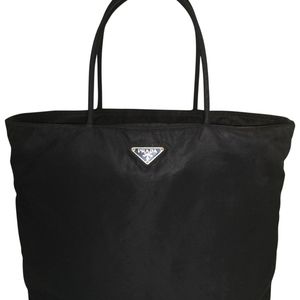 PRADA Tessuto Black Nylon Shoulder Tote